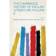 Cambridge History of English Literature Volume 2 -  NEW Not Available 2013 English Literatuur price