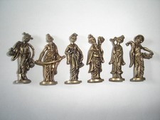 METAL FIGURINES SET - CHINESE TALES BRASS VINTAGE - KINDER SURPRISE MINIATURES Kinder Tales price