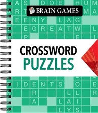 Brain Games Publications Inte Brain Games - Crossword Puzzles (A (Spiral Bound) Brain spellen price