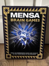 Mensa Brain Games - New / Unused Brain spellen price