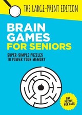 Summersdale Publishers Brain Games for Seniors (Paperback) Easy Brain Games Brain spellen price
