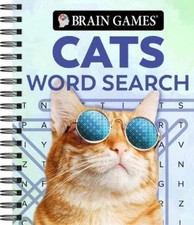 Brain Games Publications International Brain Games - Cats Word Se (Spiral Bound) Brain spellen price