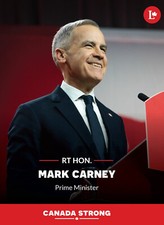 MARK CARNEY 24TH PRIME MINISTER CANADA ELECTION 2025 FRIDGE MAGNET 5"x 3.5" Fridge Magnet price