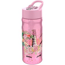 Lunch Box Waterfles Unicorn Flower 600ml Roze Waterfles price