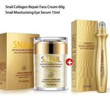 Skincare Snail  Collagen Anti Aging Whiteng Skin Face Cream & Eye Serum Anti-Aging price