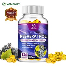 Resveratrol Capsules 1600mg -Quercetin -Anti-Aging,Heart & Cardiovascular Health Anti-Aging price
