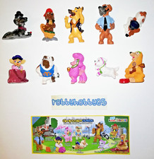 DOG STORIES COMPLETE SET OF 10 FIGURES WITH PAPERS KINDER SURPRISE EGG TOYS 2010 Kinder Stories price