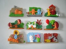 KINDER SURPRISE SET - 3D PUZZLE STORIES GARDEN FENCE ANIMALS 1998 TOYS Kinder Stories price