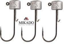 Mikado 3 Pack Jig Head Jaws Hook Ned Soft Bait Weighted Jig Hooks Vissen Hook (Jig) price