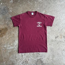 Burgundy ‘Russell Athletic Graphic Baby T-Shirt Baby T-shirt price