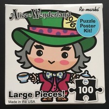Re-marks Alice in Wonderland 100 Large Piece Puzzle Mad Hatter NEW Puzzle & Accessoires price