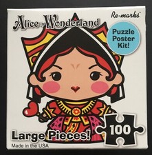 Re-marks Alice in Wonderland 100 Large Piece Puzzle Queen of Hearts NEW Puzzle & Accessoires price