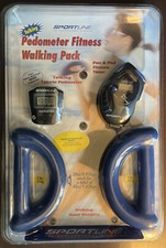 Sportline Fitness - Walking Pack w/ Talking Calorie Pedometer Hand Weights Dumbbells & Hand / Ankle Weights price
