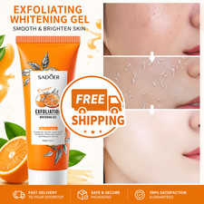 Orange Exfoliating Gel Face Scrub Peeling Cleanser Brightening Moisturizing Skin Cleansing en Peeling price