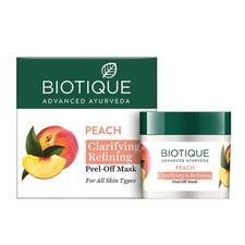 Biotique Bio Peach Clarifying and Refining Peel Off Mask for Oily Skin 50gm- Skin Cleansing en Peeling price