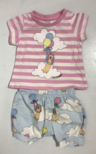 Peter Alexander Baby Size 000 (0-3 months) Short Sleeve Sleep Set - VGC Baby Sleep Set price