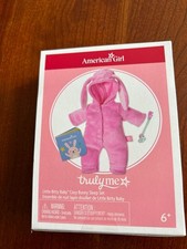 AMERICAN GIRL TRULY ME 7 3/4" LITTLE BITTY BABY COSY BUNNY SLEEP SET NIB NEW Baby Sleep Set price
