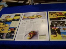 CH-149 CORMORANT HELICOPTER ..4-PAGE "PHOTO ESSAY"/DETAILS/REVIEW (589MM) Essay - Review price