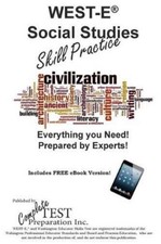 Complete Test Preparation Inc WEST-E Social Studies Skill Practice (Paperback) Social Studies price