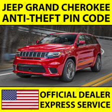 ✅JEEP GRAND CHEROKEE CAR RADIO ANTI-THEFT UNLOCKING PIN CODE FOR ALL MODELS✅ Models price
