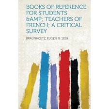 Books of Reference for Students Teachers of French; a C -  NEW Not Available 201 Naslagwerken price