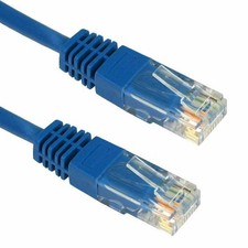 1m Blue Network Ethernet RJ45 Cat-5E UTP PATCH LAN COPPER Cable Lead [008797] Network Kabel price