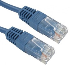 Blue Network Ethernet RJ45 Cat-5E UTP PATCH LAN COPPER Cable Lead  1.5m Network Kabel price