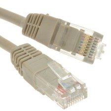 Grey Network Ethernet RJ45 Cat-5E UTP PATCH LAN COPPER Cable Lead  5m Network Kabel price