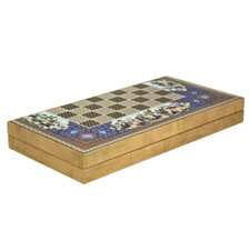 Wooden Khatam Design Backgammon Set 20 Inch Backgammon price