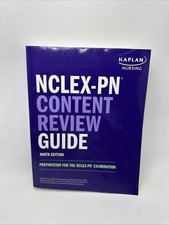 Kaplan NCLEX-RN Content Review Guide 9th Ed Nursing Exam Preparation Study Guide Basic Proficiency toets (TYT) price