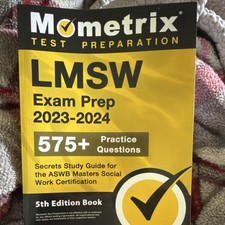 Mometrix Test Preparation LMSW Exam Prep 2023-2024 5th Edition Study Guide Book Basic Proficiency toets (TYT) price