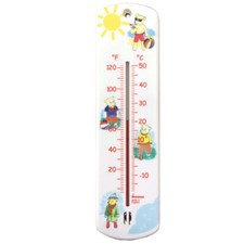 Wall Thermometer Baby Room Temperature- Child Nursery Teddy Bear Thermometer price
