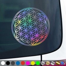 Flower Of Life Decal Mandala Geometry Rainbow Sticker Car Truck Gift Idea Geometry price