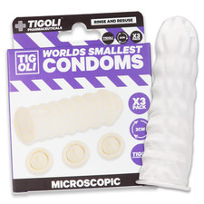 Microscopic Condoms! - Small Tiny Novelty Gift Box Christmas Secret Santa Joke Condoms price