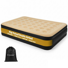 DOUBLE INFLATABLE HIGH RAISED AIR BED MATTRESS AIRBED BUILT IN ELECTRIC PUMP Lucht Matras price