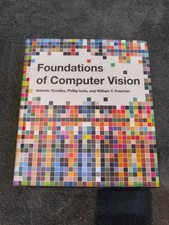 Foundations of Computer Vision by Antonio Torralba (Hardback Book) Free P+P Foundations price