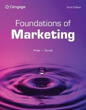Foundations of Marketing by William Pride Paperback Book Foundations price