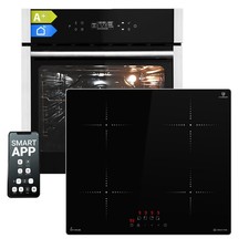 Fornuis: 60cm Inbouw oven  EB8313HC + 59cm Inductie kookplaat IH85900ED Inbouw Cooktops price