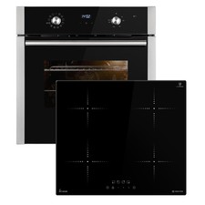 Fornuis: 60cm Inbouw oven  BO8810SS + 59cm Inductie kookplaat IH85900RL Grill Inbouw Cooktops price