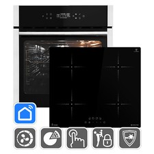 Fornuis: 60cm Inbouw oven  EB8313HC + 59cm Inductie kookplaat IH85900RL Inbouw Cooktops price