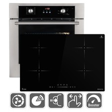 Fornuis: 60cm Inbouw oven  BO8810SS + 77cm Inductie kookplaat IH87704RL Grill Inbouw Cooktops price
