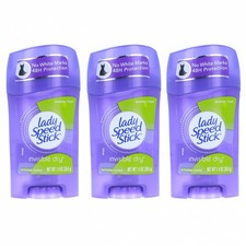 Lady Speed Stick Womens Invisible Dry Deodorant Antiperspirant Powder Fresh 3pk Stick Deodorants price