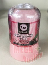 U and I Alum Crystal Deodorant Stick Reduce Antiperspirant Retro Mangosteen 45g. Stick Deodorants price