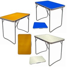MDF PORTABLE INDOOR OUTDOOR WOODEN FOLDING DINING TABLE CAMPING PICNIC PARTY Kamperen & Picnic Tafel price