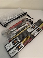 Carpenter Pencil Mechanical Deep Hole Marker Set w/ Pouch 36 Refills Stageek Mechanical Potlood price