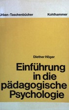 Einführung in die pädagogische Psychologie UB Urban-Taschenbuch (Nr. 155) Diethe Psychologie Boeken price