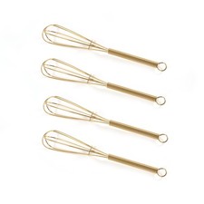 4 Pack 5 Inch Mini Whisks for Mixing Hot Chocolate Protein Powders Sauces Eggs Protein Powders price