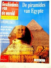 Geschiedenis Van de wereld Larousse de Piramides van Egypte 1997 Wereld Geschiedenis price
