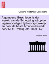 ALGEMEENE GESCHIEDENIS DER WERELD VAN DE by POLAK, MOZES S. Paperback Self Help Wereld Geschiedenis price