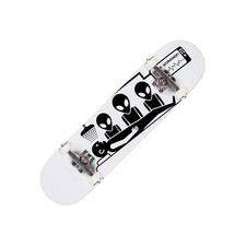 Alien Workshop Complete Skateboard. Abduction White 7.75" Complete RRP £80 Skateboard price